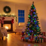 Christabelle 1.8m 6ft Lakeland Pine Christmas Tree Pre Lit Multi Function LED Artificial Indoor Xmas Decor Home thumbnail 12