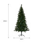 Christabelle 2.3m 7.5ft Lakeland Pine Christmas Tree Pre Lit Multi Function LED Artificial Indoor Xmas Decor Home thumbnail 3