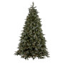 229cm Silver Fir Christmas Tree with Lights thumbnail 1