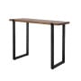 High Bar Table Industrial Pub Table Solid Wood Kitchen Cafe Office thumbnail 1