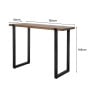 High Bar Table Industrial Pub Table Solid Wood Kitchen Cafe Office thumbnail 3