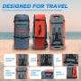 Kahuna Hana 10FT Inflatable Stand Up Paddle Board iSUP Package Adjustable Paddle, Pump, Backpack & Leash thumbnail 10
