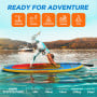 Kahuna Hana 10FT Inflatable Stand Up Paddle Board iSUP Package Adjustable Paddle, Pump, Backpack & Leash thumbnail 11
