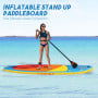 Kahuna Hana 10FT Inflatable Stand Up Paddle Board iSUP Package Adjustable Paddle, Pump, Backpack & Leash thumbnail 9