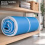 Powertrain 3m x 1m Air Track 20cm Thick Gymnastics Exercise Tumbling Mat in Blue White with Electric Pump thumbnail 11
