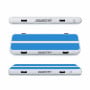 Powertrain 3m x 1m Air Track 20cm Thick Gymnastics Exercise Tumbling Mat in Blue White with Electric Pump thumbnail 16
