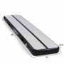 Powertrain 3m x 1m Inflatable Air Track 20cm Thick Gymnastics Exercise Tumbling Mat in Grey Black with Electric Pump thumbnail 3