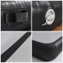 Powertrain 3m x 1m Inflatable Air Track 20cm Thick Gymnastics Exercise Tumbling Mat in Grey Black with Electric Pump thumbnail 4