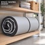 Powertrain 3m x 1m Inflatable Air Track 20cm Thick Gymnastics Exercise Tumbling Mat in Grey Black with Electric Pump thumbnail 11