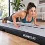Powertrain 3m x 1m Inflatable Air Track 20cm Thick Gymnastics Exercise Tumbling Mat in Grey Black with Electric Pump thumbnail 14