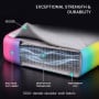 Powertrain 3m x 1m Inflatable Air Track 20cm Thick Gymnastics Exercise Tumbling Mat in Rainbow with Electric Pump thumbnail 6