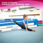 Powertrain 4m x 2m Air track Tumbling Mat Gymnastics Exercise with Pump thumbnail 11