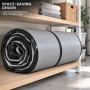 Powertrain 4m x 2m Inflatable Air Track 20cm Thick Gymnastics Exercise Tumbling Mat in Grey Black with Electric Pump thumbnail 11