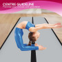 Powertrain 4m x 2m Airtrack Tumbling Mat Gymnastics Exercise Air Track with Pump thumbnail 10