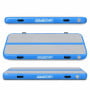 Powertrain 4m x 2m Inflatable Air Track 20cm Thick Gymnastics Exercise Tumbling Mat in Grey Blue with Electric Pump thumbnail 16