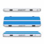 Powertrain 5m x 1m Inflatable Air Track 20cm Thick Gymnastics Exercise Tumbling Mat in Blue White with Electric Pump thumbnail 16