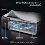 Powertrain 5m x 1m Inflatable Air Track 20cm Thick Gymnastics Exercise Tumbling Mat in Grey Black with Electric Pump thumbnail 6