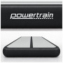 Powertrain 6m x 1m Inflatable Air Track 20cm Thick Gymnastics Exercise Tumbling Mat in Grey Black with Electric Pump thumbnail 5