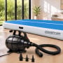 Powertrain 6m x 2m Inflatable Air Track 20cm Thick Gymnastics Exercise Tumbling Mat in Blue White with Electric Pump thumbnail 14