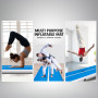 6m x 2m Airtrack Tumbling Mat Gymnastics Exercise Air Track Blue White thumbnail 7