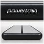 Powertrain 6m x 2m Inflatable Air Track 20cm Thick Gymnastics Exercise Tumbling Mat in Grey Black with Electric Pump thumbnail 5