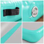 Powertrain 6m x 2m Inflatable Air Track 20cm Thick Gymnastics Exercise Tumbling Mat in Grey Green with Electric Pump thumbnail 4