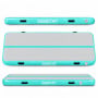Powertrain 6m x 2m Inflatable Air Track 20cm Thick Gymnastics Exercise Tumbling Mat in Grey Green with Electric Pump thumbnail 16