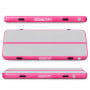 Powertrain 6m x 2m Inflatable Air Track 20cm Thick Gymnastics Exercise Tumbling Mat in Grey Pink with Electric Pump thumbnail 16
