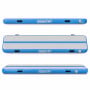 Powertrain 7m x 1m Inflatable Air Track 20cm Thick Gymnastics Exercise Tumbling Mat in Grey Blue with Electric Pump thumbnail 16