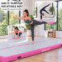 Powertrain 7m Airtrack Tumbling Mat Gymnastics Exercise 20cm Air Track with Pump thumbnail 7
