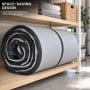 Powertrain 8m x 1m Inflatable Air Track 20cm Thick Gymnastics Exercise Tumbling Mat in Grey Black with Electric Pump thumbnail 11