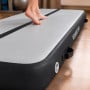 Powertrain 8m x 1m Inflatable Air Track 20cm Thick Gymnastics Exercise Tumbling Mat in Grey Black with Electric Pump thumbnail 13
