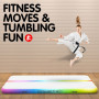 3m Airtrack Tumbling Mat Gymnastics Exercise 20cm Air Track - Rainbow thumbnail 5