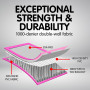 4m Airtrack Tumbling Mat Gymnastics Exercise 20cm Air Track - Rainbow thumbnail 9
