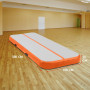 3m x 1m Air Track Inflatable Tumbling Mat Gymnastics - Orange Grey thumbnail 6