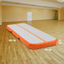 4m x 1m Air Track Inflatable Gymnastics Tumbling Mat - Orange thumbnail 6