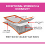 4m x 1m Air Track Inflatable Gymnastics Tumbling Mat - Orange thumbnail 6