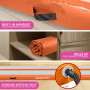 4m x 1m Air Track Inflatable Gymnastics Tumbling Mat - Orange thumbnail 9