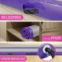 4m x 1m Air Track Inflatable Tumbling Mat Gymnastics - Purple Grey thumbnail 8