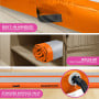 5m x 1m Air Track Inflatable Tumbling Mat Gymnastics - Orange Grey thumbnail 7