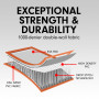 5m x 1m Air Track Inflatable Tumbling Mat Gymnastics - Orange Grey thumbnail 2