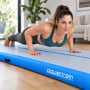 Powertrain 3m x 1m Inflatable Air Track 20cm Thick Gymnastics Exercise Tumbling Mat in Blue with Electric Pump thumbnail 15