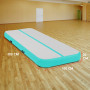 3m Inflatable Yoga Mat Gym Exercise 20cm Air Track Tumbling - Green thumbnail 9