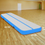 4m Inflatable Yoga Mat Gym Exercise 20cm Air Track Tumbling - Blue thumbnail 11