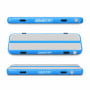 Powertrain 4m x 1m Inflatable Air Track 20cm Thick Gymnastics Exercise Tumbling Mat in Blue with Electric Pump thumbnail 16