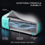 Powertrain 4m x 1m Inflatable Air Track 20cm Thick Gymnastics Exercise Tumbling Mat in Green with Electric Pump thumbnail 6