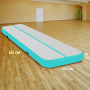4m Inflatable Yoga Mat Gym Exercise 20cm Air Track Tumbling - Green thumbnail 5