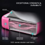 Powertrain 4m x 1m Inflatable Air Track 20cm Thick Gymnastics Exercise Tumbling Mat in Pink with Electric Pump thumbnail 6
