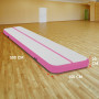 5m Inflatable Yoga Mat Gym Exercise 20cm Air Track Tumbling - Pink thumbnail 9