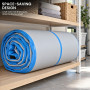 Powertrain 6m x 1m Inflatable Air Track 20cm Thick Gymnastics Exercise Tumbling Mat in Blue with Electric Pump thumbnail 11